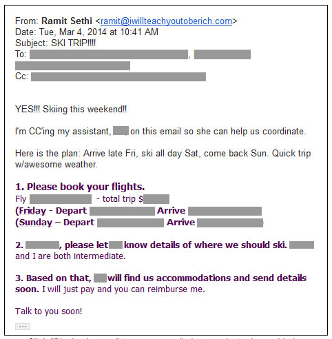 Email Screenshot