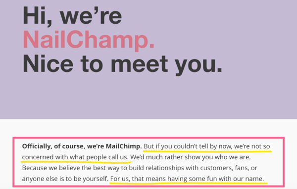 MailChimp Brand Repositioning