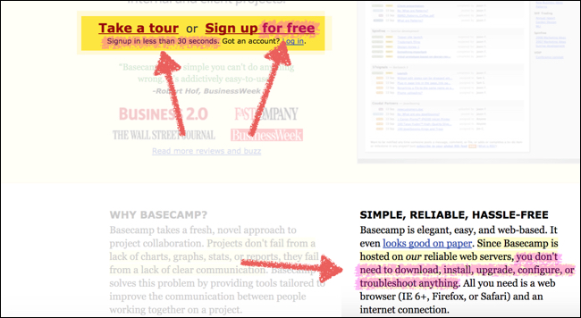 What I Learned Analyzing 13 Years of Basecamp Home Pages