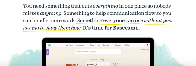 What I Learned Analyzing 13 Years of Basecamp Home Pages